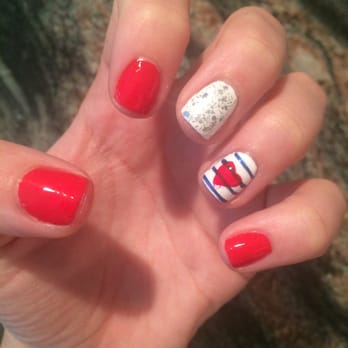 Happy New Nails - Fourth of July manicure! Thank you Happy New Nails! - Nail Salons Near Me - Cedar Grove, New Jersey Happy New Nails - Fourth of July manicure! Thank you Happy New Nails! - Nail Salons Near Me - Cedar Grove, New Jersey