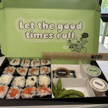 Nori Bar - 4 ROLL SET SPECIAL. Crab, salmon, spicy ahi and unagi. - Sushi Bars Near Me - Honolulu, Hawaii