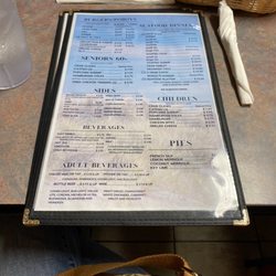 The Lighthouse Restaurant - Menu