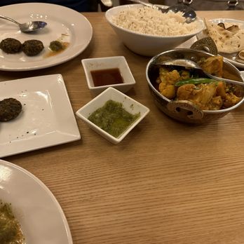 Naya Indian Cuisine - Hara Bara Kebab, Aloo Gobi, Garlic Naan, Jeera Rice, Malai Kofta - Indian Near Me - Champaign, Illinois