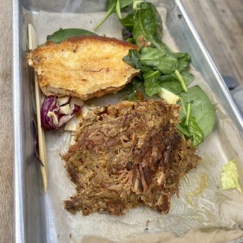 Denver Beer Co - This is their pulled pork sandwich??? - Breweries Near Me - Denver, Colorado