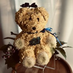 Ritz Flowers & Plants - bear with me fresh flower covered bear