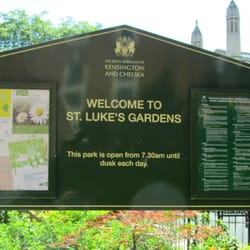 St Luke's Gardens - Photo. June 2014.