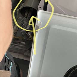 Lint in the dryer Lint in the dryer