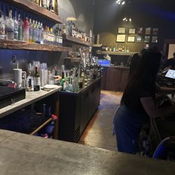 Alleged - Those bartenders are salty and short drinks so no tip when I asked it they had change.