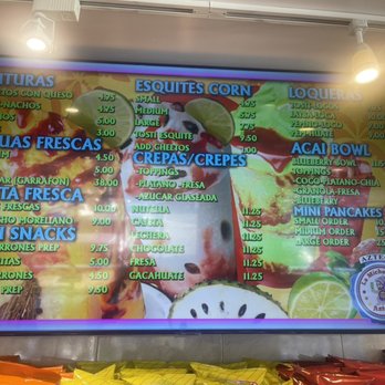 La Michoacana Azte - Menu - Ice Cream & Frozen Yogurt Near Me - Grover Beach, California
