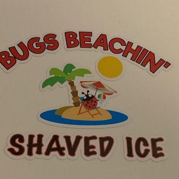 Bugs Beachin Shaved Ice - a beach scene - Shaved Ice Near Me - North Myrtle Beach, South Carolina