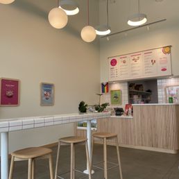 Counter and menu