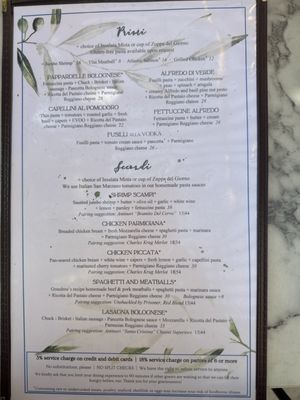 Menu photo 5 La Pergola Trattoria Big Bear Lake, CA Menu photo 5 La Pergola Trattoria Big Bear Lake, CA