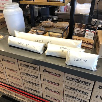 Capriotti's Sandwich Shop - Sandwich sizes - Sandwiches Near Me - Granite Bay, California Capriotti's Sandwich Shop - Sandwich sizes - Sandwiches Near Me - Granite Bay, California