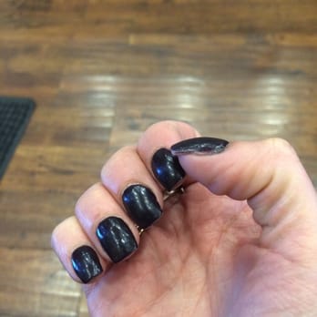 V Nails - Crooked, breaking and polish coming off after 2 days. - Nail Salons Near Me - Glendale, California V Nails - Crooked, breaking and polish coming off after 2 days. - Nail Salons Near Me - Glendale, California