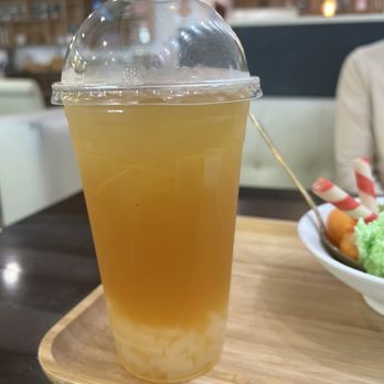 Icy Melon - M9. Lychee Green Tea - Desserts Near Me - Edison, New Jersey