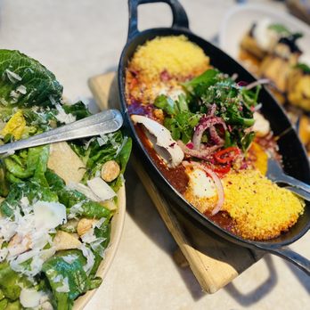 Avec River North - Little Gem Salad & Shakshuka - Mediterranean Near Me - Chicago, Illinois Avec River North - Little Gem Salad & Shakshuka - Mediterranean Near Me - Chicago, Illinois