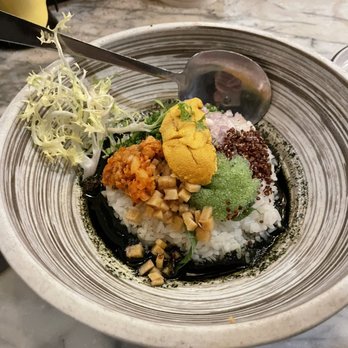 Osamil - Uni Bibimbap - a must order! - Korean Near Me - New York, New York Osamil - Uni Bibimbap - a must order! - Korean Near Me - New York, New York