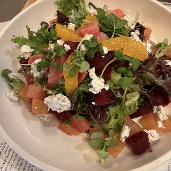Sixty Vines - Beet and goat cheese salad - New American Near Me - Reston, Virginia Sixty Vines - Beet and goat cheese salad - New American Near Me - Reston, Virginia