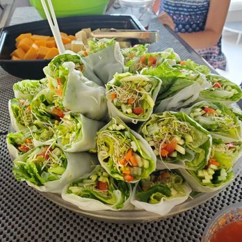 Gemini Sailing Charters - Delicious veggie spring roll - Boating Near Me - Lahaina, Hawaii