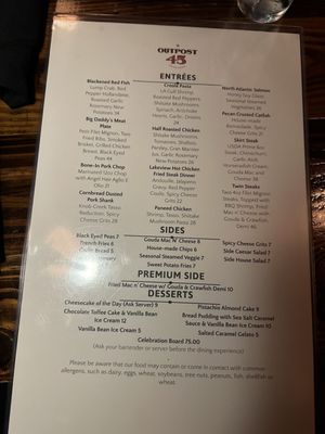 Menu photo 8 Outpost 45 New Orleans, LA Menu photo 8 Outpost 45 New Orleans, LA