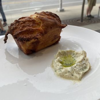 Modern Bird - Cheese bread $6 - New American Near Me - Traverse City, Michigan