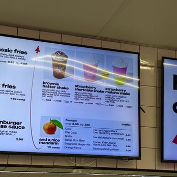 Moonburger - Milkshake Menu. Everything made with OATMILK - Vegetarian Near Me - Poughkeepsie, New York