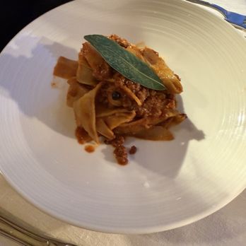 La Loggetta - Pappardelle with wild boar - Italian Near Me - Cortona, Arkansas