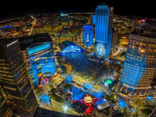 Campus Martius Park by null