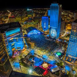 Campus Martius Park - Home of the 2024 NFL Draft (Photo credit: Chris Ahern Photography)