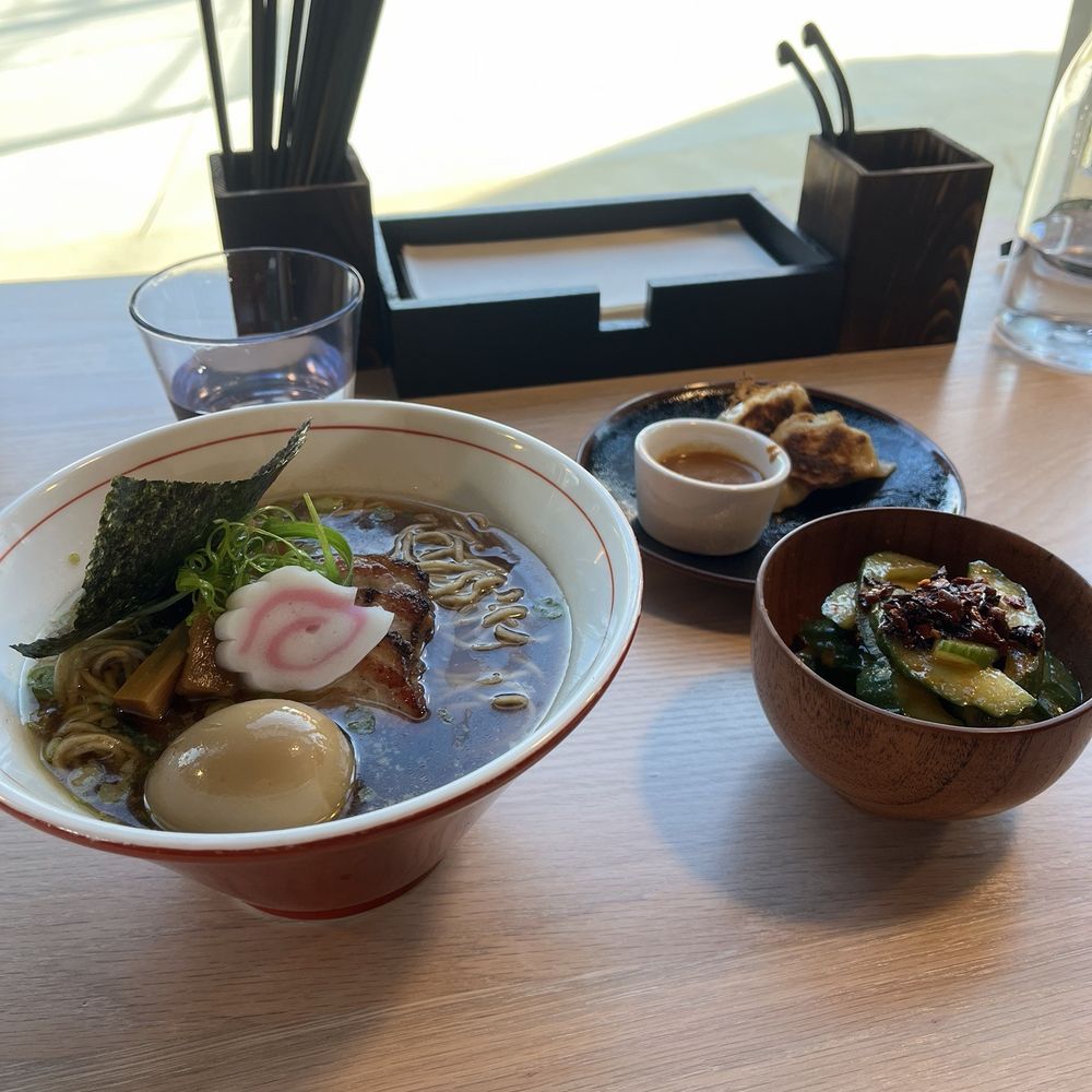 Noodle Ju'B - Shoyu Ramen and spicy cucumbers - Ramen Near Me - Winston-Salem, North Carolina Noodle Ju'B - Shoyu Ramen and spicy cucumbers - Ramen Near Me - Winston-Salem, North Carolina