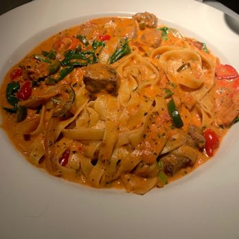 Saluda's - Surf and Turf Pasta - New American Near Me - Columbia, South Carolina Saluda's - Surf and Turf Pasta - New American Near Me - Columbia, South Carolina