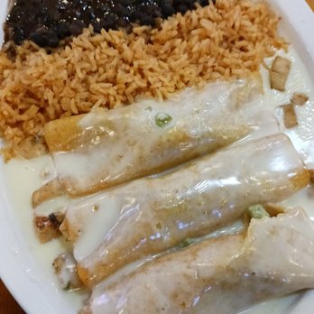 Casa Maria - Maria's enchiladas with black beans and rice - Mexican Near Me - Gonzales, Louisiana