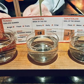 Sushisamba - Flight of sake - Asian Fusion Near Me - Las Vegas, Nevada Sushisamba - Flight of sake - Asian Fusion Near Me - Las Vegas, Nevada