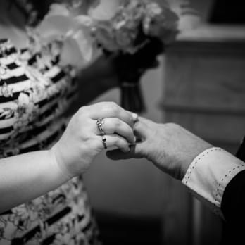 Tremble Media - Me putting the wedding band on my husband's hand. - Videographers Near Me Tremble Media - Me putting the wedding band on my husband's hand. - Videographers Near Me