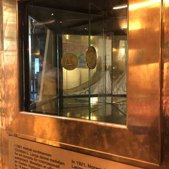 Nobels Fredssenter - Nobel Peace Center - An actual medal - Museums Near Me - Oslo, 03