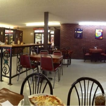DJs Pizza - DJs Pizza is very clean and nice inside. Here's a panoramic photo. They have 2 TVs, one on each side of the room. :) - Pizza Near Me - Huntsville, Alabama DJs Pizza - DJs Pizza is very clean and nice inside. Here's a panoramic photo. They have 2 TVs, one on each side of the room. :) - Pizza Near Me - Huntsville, Alabama