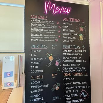 Boba & Berry - Menu - Bubble Tea Near Me - Tampa, Florida