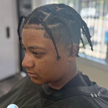 Motion Cuts Barbershop - My son after getting his hair done. Fade done by Alex, he's so talented even on Mixed kids. - Barbers Near Me - Los Angeles, California