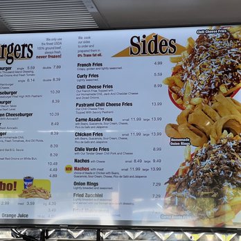 Angelo's Burgers - Burgers & sides menu - Burgers Near Me - Lake Forest, California Angelo's Burgers - Burgers & sides menu - Burgers Near Me - Lake Forest, California