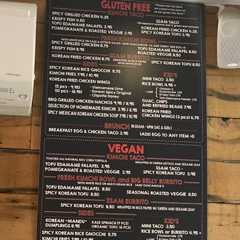 Kimchi Grill - GLUTEN FREE menu! - Korean Near Me - Brooklyn, New York