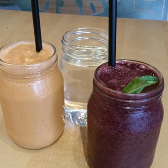 Taproot Lounge & Cafe - Mint to be Blue, on right, Power Fusion on left, water in middle - Lounges Near Me - Salem, Oregon