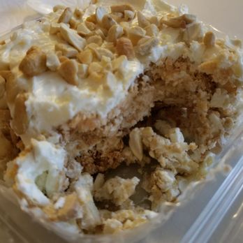 Gemmae Bake Shop - Inside of a slice of the Sans Rival - Bakeries Near Me - Long Beach, California