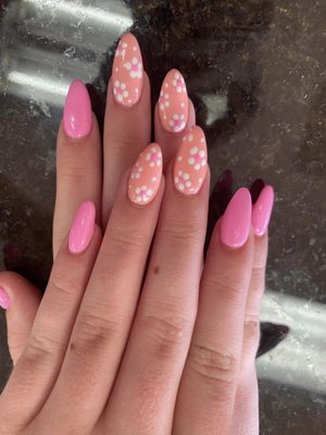 Pretty in Pink - Indulge in the charm of our diverse pink hues, from soft pastels to bold fuchsias. Our nail artists specialize in creating a spectrum of pink perfection tailored to your style.
Playful or Sophisticated:
Whether you're going for a playful vibe or a sophisticated look, our Pretty in Pink Nails effortlessly adapts to your mood and occasion.
Tailored Elegance:
Experience elegance in every stroke. Our technicians craft Pretty in Pink Nails that reflect your personality, ensuring your nails are as unique as you are.
Book Your Pink Paradise:
Transform your nails into a pink paradise! Schedule your appointment now at Magic Nails for nails that radiate beauty, confidence, and a touch of pink magic.
At Magic Nails, Pretty in Pink isn't just a look; it's a lifestyle. Elevate your nails, embrace the pink power! Pretty in Pink - Indulge in the charm of our diverse pink hues, from soft pastels to bold fuchsias. Our nail artists specialize in creating a spectrum of pink perfection tailored to your style.
Playful or Sophisticated:
Whether you're going for a playful vibe or a sophisticated look, our Pretty in Pink Nails effortlessly adapts to your mood and occasion.
Tailored Elegance:
Experience elegance in every stroke. Our technicians craft Pretty in Pink Nails that reflect your personality, ensuring your nails are as unique as you are.
Book Your Pink Paradise:
Transform your nails into a pink paradise! Schedule your appointment now at Magic Nails for nails that radiate beauty, confidence, and a touch of pink magic.
At Magic Nails, Pretty in Pink isn't just a look; it's a lifestyle. Elevate your nails, embrace the pink power!