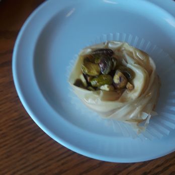 Middle Eastern Bakery and Deli - Bird nest baklava with loads of pistachios - Bakeries Near Me - Phoenix, Arizona Middle Eastern Bakery and Deli - Bird nest baklava with loads of pistachios - Bakeries Near Me - Phoenix, Arizona