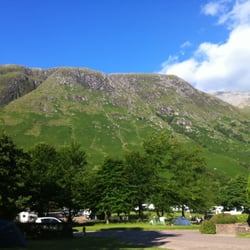 Glen Nevis Holidays - View from our campsite