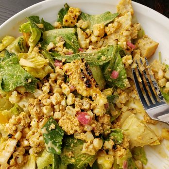 The Plot - Mixed ceasar and elote corn - Vegan Near Me - Oceanside, California The Plot - Mixed ceasar and elote corn - Vegan Near Me - Oceanside, California