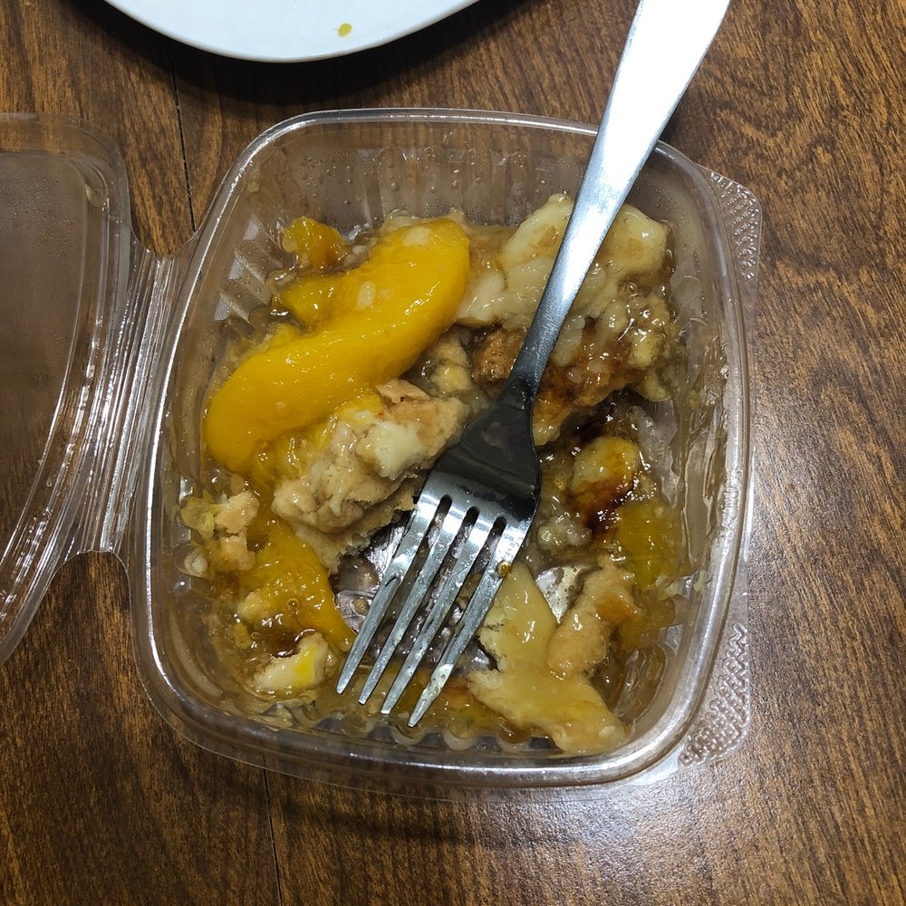 Peach cobbler Peach cobbler