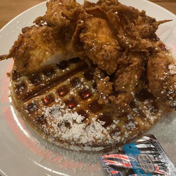 Easy Rider Diner - Chicken and Waffles with hot honey - Comfort Food Near Me - Indianapolis, Indiana Easy Rider Diner - Chicken and Waffles with hot honey - Comfort Food Near Me - Indianapolis, Indiana