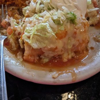 Fiesta Grande Brownwood - Enchilada with a "sweet sauce" - Mexican Near Me - The Villages, Florida Fiesta Grande Brownwood - Enchilada with a "sweet sauce" - Mexican Near Me - The Villages, Florida