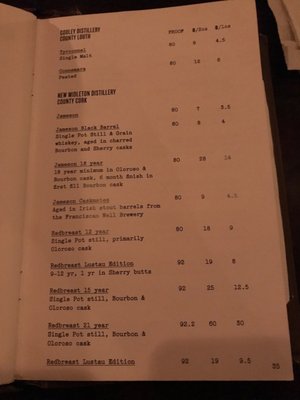 Menu photo 4 Barrel Proof New Orleans, LA