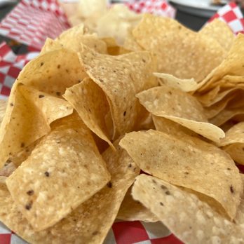 Calhoun's - Better chips from the inside restaurant (vs outside stand) - Barbeque Near Me - Knoxville, Tennessee Calhoun's - Better chips from the inside restaurant (vs outside stand) - Barbeque Near Me - Knoxville, Tennessee