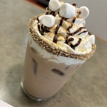 Turning Point Moorestown - Smores Iced Campfire Latte - Breakfast & Brunch Near Me - Moorestown, New Jersey
