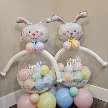 Divine Creations - Easter Stuffed Balloon with candies inside. - Custom Cakes Near Me - Bellingham, Washington Divine Creations - Easter Stuffed Balloon with candies inside. - Custom Cakes Near Me - Bellingham, Washington